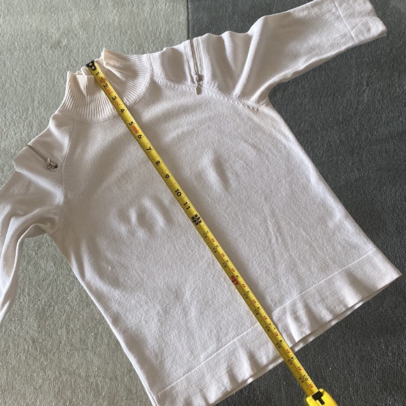 CYNTHIA STEFFE MOCK TURTLENECK PULLOVER SWEATER - Picture 10 of 11